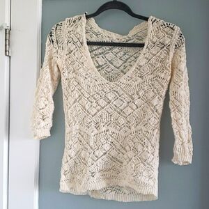 Crochet Pullover Top